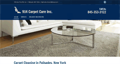 Desktop Screenshot of 914carpetcare.com